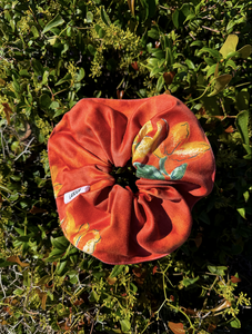 Chouchou XXL- Orange & Green