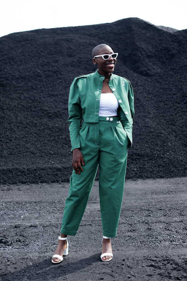Pantalon Deep Green