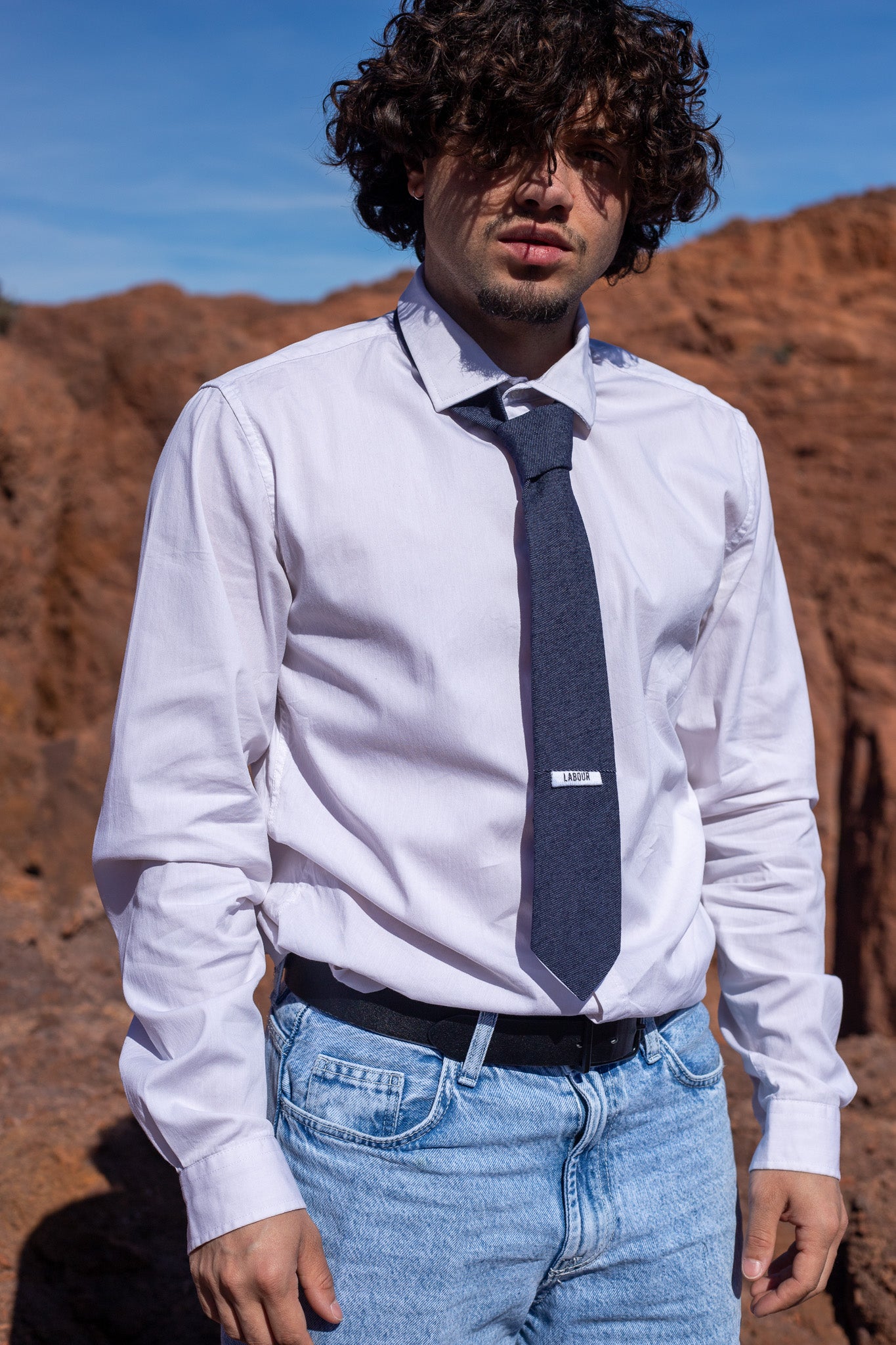 Cravate Denim