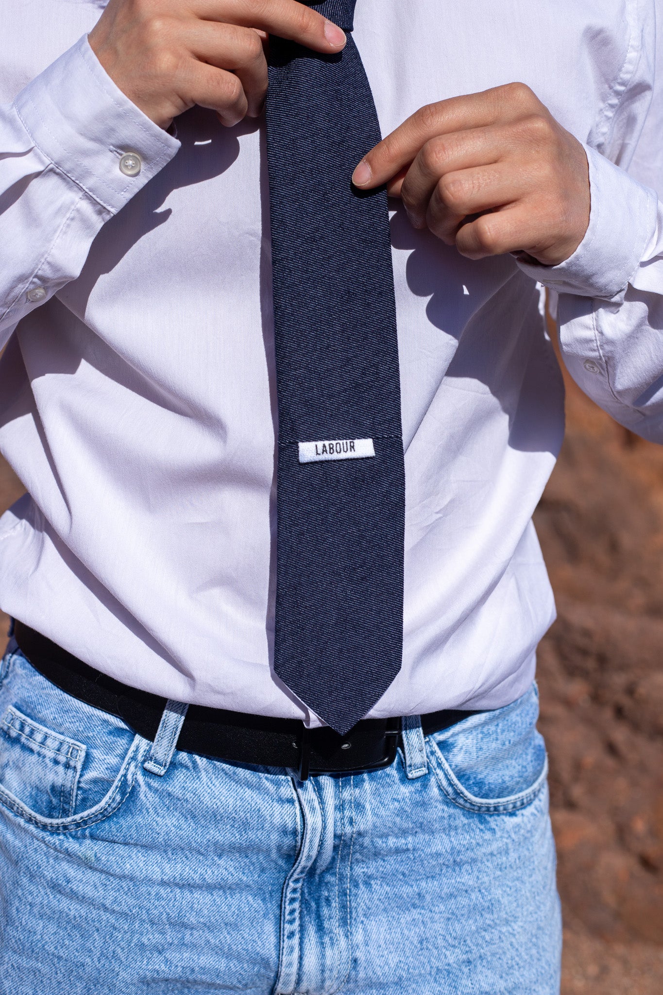 Cravate Denim